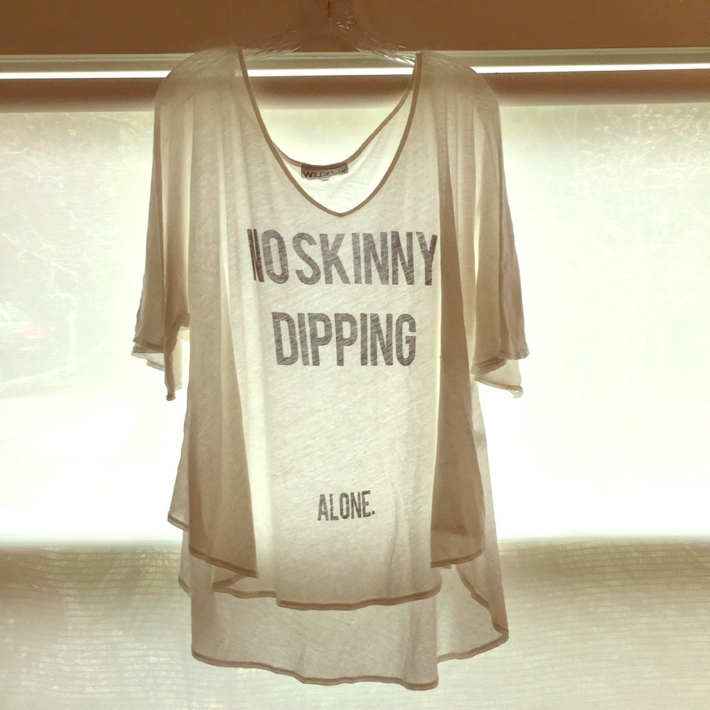 Wildfox No Skinny Dipping Tee